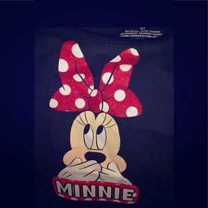 Disney Minnie Mouse peekaboo top size 4 NWOT